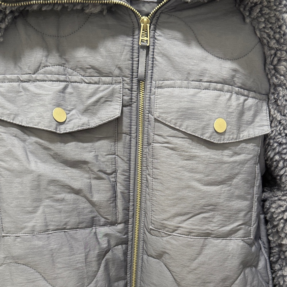 Universal Thread Lilac Teddy Jacket - image 2